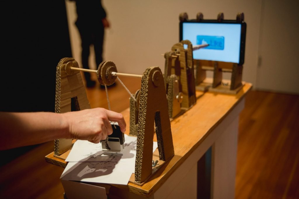 I dun good (2015) interactive art object by Lauren Edmonds, Photo by Theresa Harrison