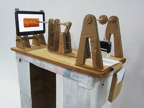 I dun good (2015) interactive art object by Lauren Edmonds