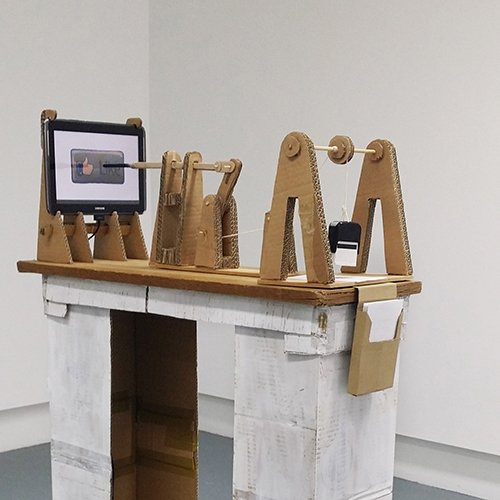 I dun good (2015) interactive art object by Lauren Edmonds