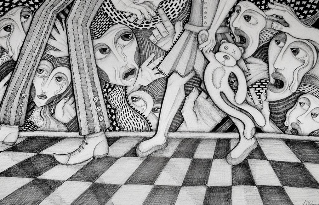 On the Turning Away (2008) artwork by Lauren Edmonds