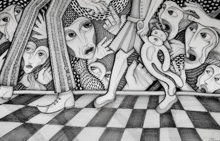 On the Turning Away (2008) artwork by Lauren Edmonds