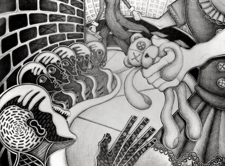 Under Pressure (2009) artwork by Lauren Edmonds