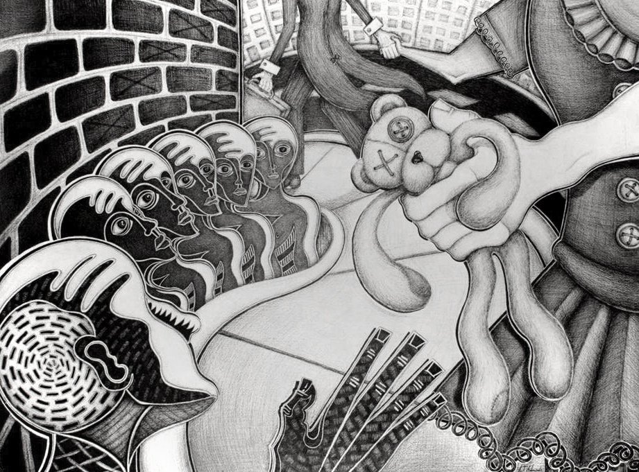 Under Pressure (2009) artwork by Lauren Edmonds