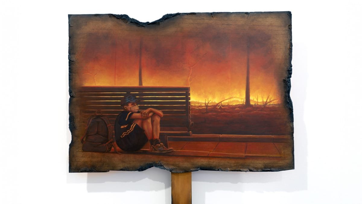 For Tomorrow (2024) painting artwork by Lauren Edmonds