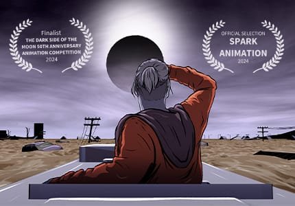 Brain Damage (2023) art animation by Lauren Edmonds