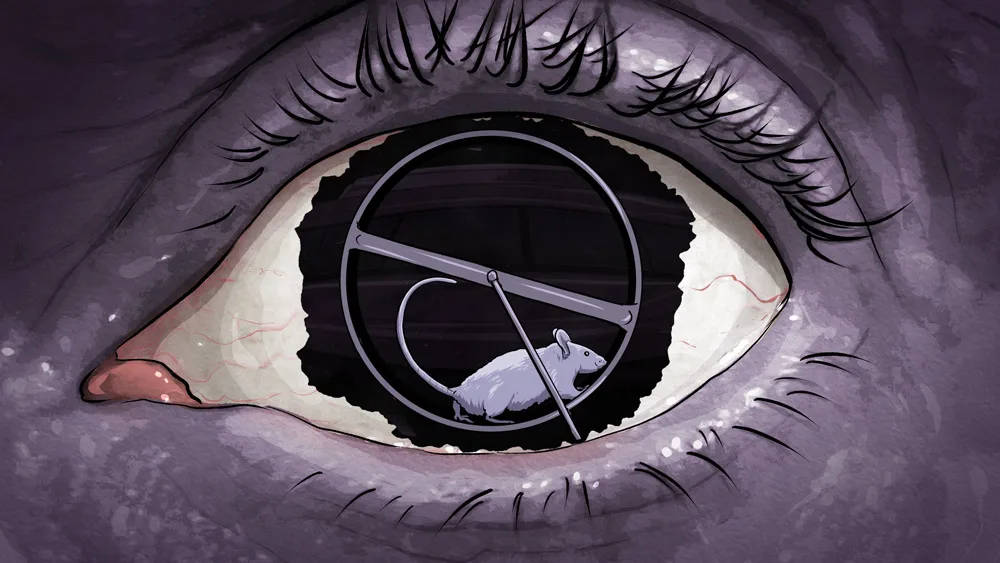 Speak to Me (still) art animation by Lauren Edmonds